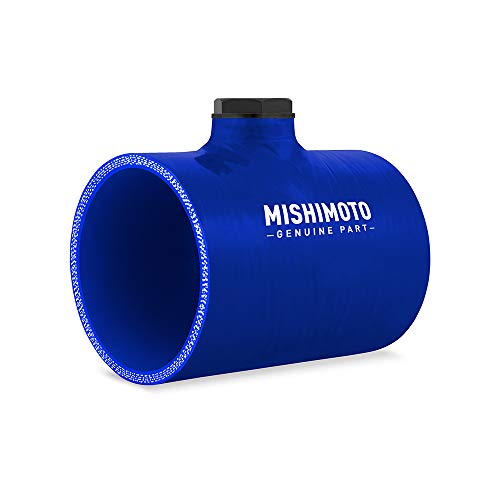 Mishimoto 3.0" Silicone Coupler, w/ 1/8" NPT Bung, Blue