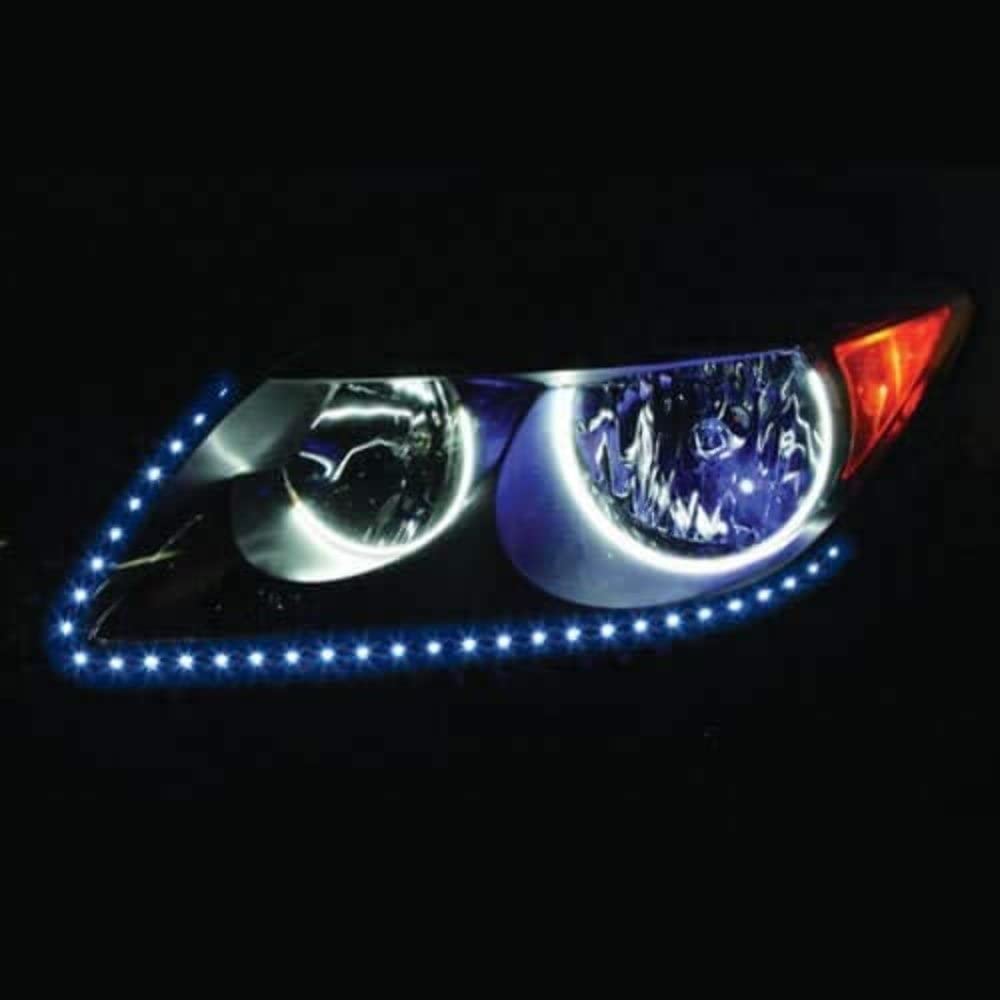 24 Inch Heise Blue Sideview LED Pair - Retail Pack (H-BSV)