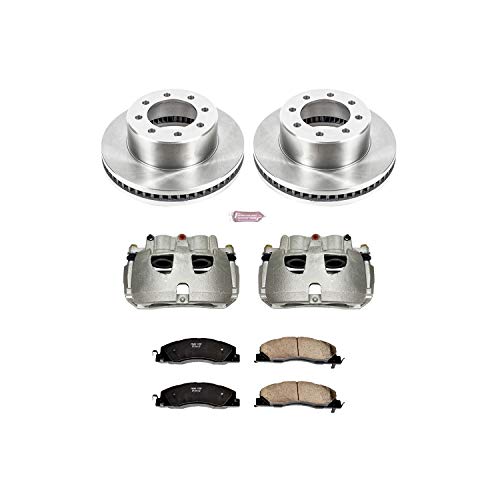 Power Stop KCOE5411 Replacement Front Autospecialty Brake Kit with Caliper, For Dodge Ram 2500 2009-2010, Ram 3500 2009-2010, Ram 1500 2012, Ram 2500 2011-2018, Ram 3500 2011-2018 [Model Specific]