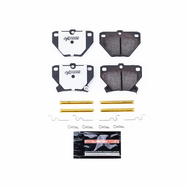 Power Stop Z26-823 Brake Pad Extreme Performance For Pontiac Vibe 2003-2006 | Toyota Celica 2000-2005 | Toyota Corolla 2005-2006 | Toyota Matrix 2003-2007 [Vehicle Specific]