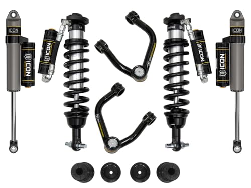 19-21 Ford Ranger ICON, 0-3.5" Lift, Stage 4 Susp System, Tubular UCA Al Knuckle