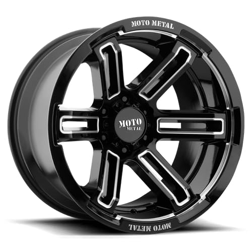 Moto Metal 20X9 MO991 G-BLK MILL 00MM - MO99129087300 8X170