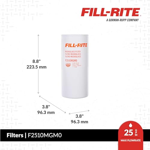Fill-Rite Microglass Fuel Filter