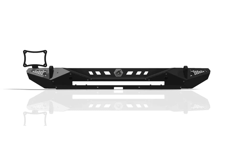 Blaze CrawlTek Rear Bumper - Black compatible with 2018-2023 Jeep Wrangler JL