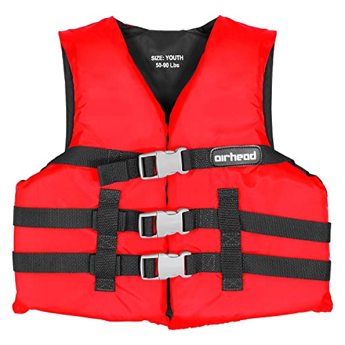 Youth Airhead Nylon Open Side - Red