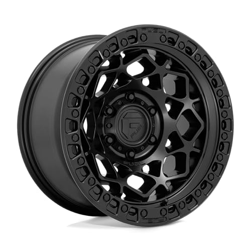 D786 UNIT FUEL OFF-ROAD 17X9, 6X135, 4.53, 12mm MATTE BLACK WITH MATTE BLACK RING - D78617908945