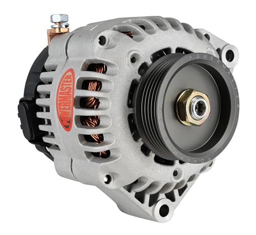 Alt GM Powermaster AD230 Natural 165A 3" 6 grv Under Drive Pulley 1-Wire or OE Hookup
