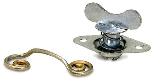 Moroso QUICK FASTENER, SELF EJECTING, WINGED, 5/16 IN X .400, STEEL, SILVER