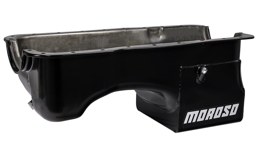 Oil Pan Moroso 20521 for Ford 5.0L Engines in Fox Chassis Vehicles