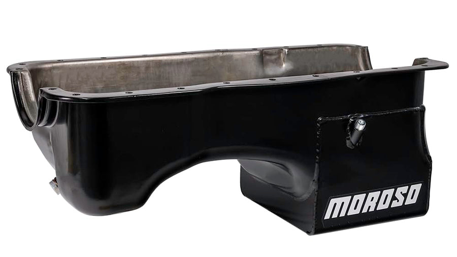 Oil Pan Moroso 20521 for Ford 5.0L Engines in Fox Chassis Vehicles