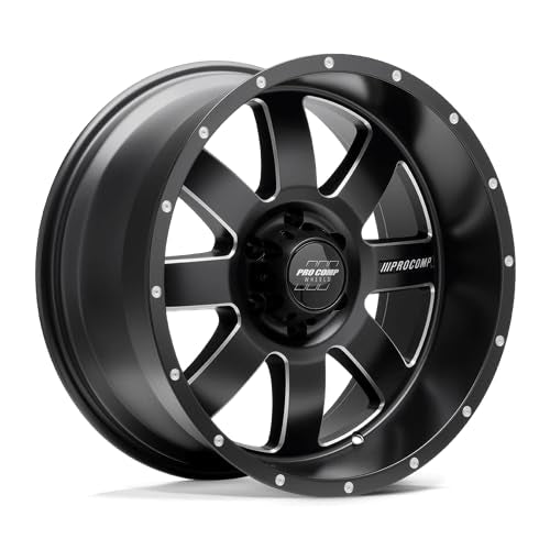 Pro Comp PXA73 Alloys 20X10 5X5.0 S-BLK MILL -18MM - PXA5173-21073