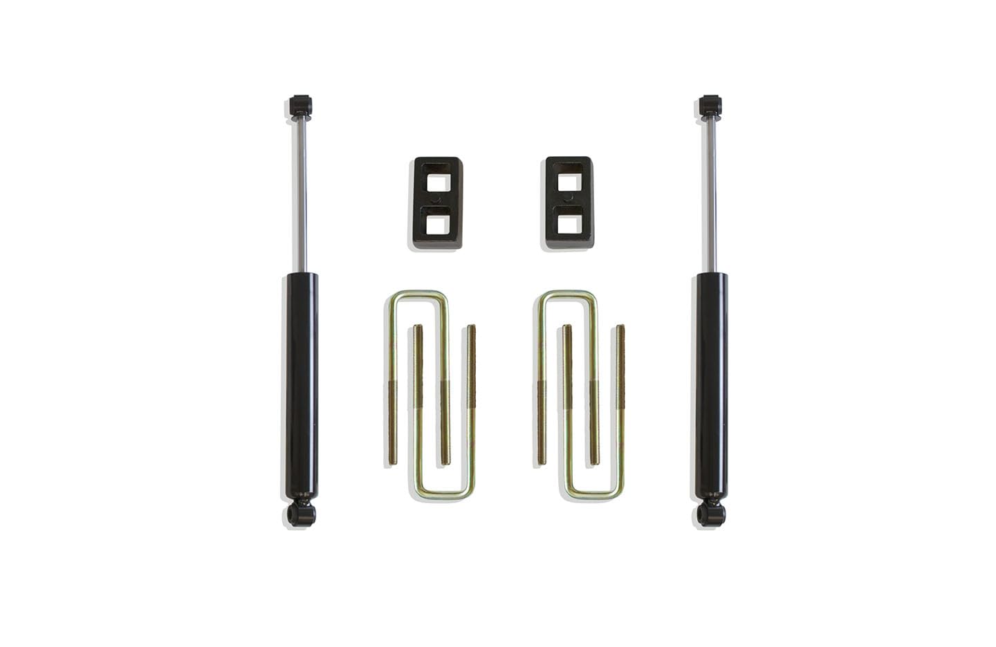 900420 MaxTrac Suspension Lift Blocks 2 in. Lift Incl. U Bolts Rear Shocks