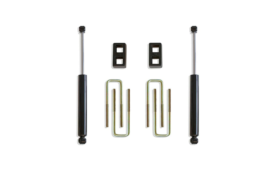 900420 MaxTrac Suspension Lift Blocks 2 in. Lift Incl. U Bolts Rear Shocks