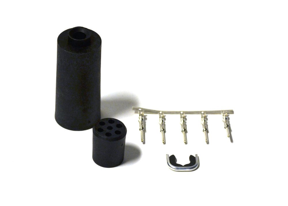 5 Wire Round WARN 14469 Winch Accessory: Universal Remote Socket , Black