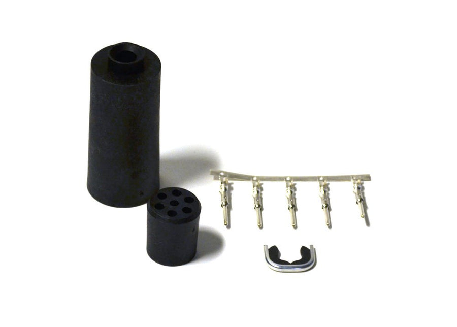 5 Wire Round WARN 14469 Winch Accessory: Universal Remote Socket , Black