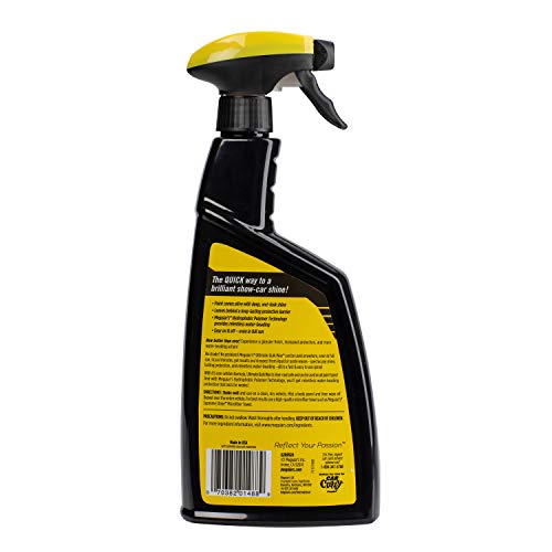 Ultimate Wash and Wax Bundle Meguiar's with Meguiar's Microfiber Wash Mitt, Perfect for Completing a Car Wash, Getting a Brilliant Shine, and Protecting Your Car’s Finish, Safe for all Car Exteriors