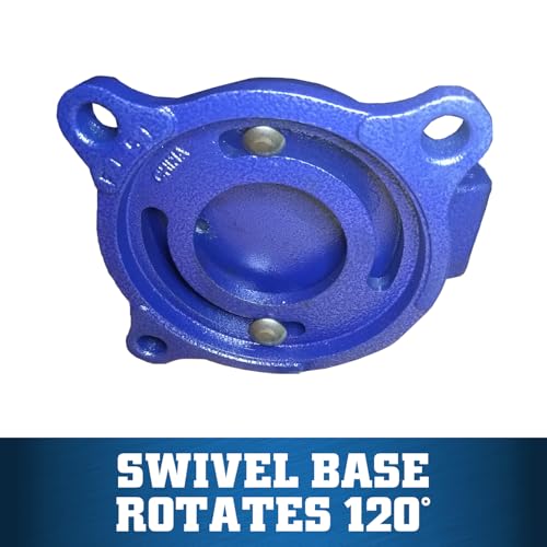 General Purpose Wilton Bench Vise, 6" Jaw Width, 5" Max Jaw Opening, 3" Throat (11106)