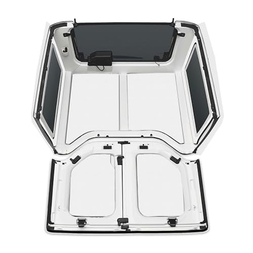 Design Engineering 50287 Original Boom Mat White Sound Deadening HeadLiner Kit Compatible with 2-Door Jeep Wrangler JK (2011-2018)