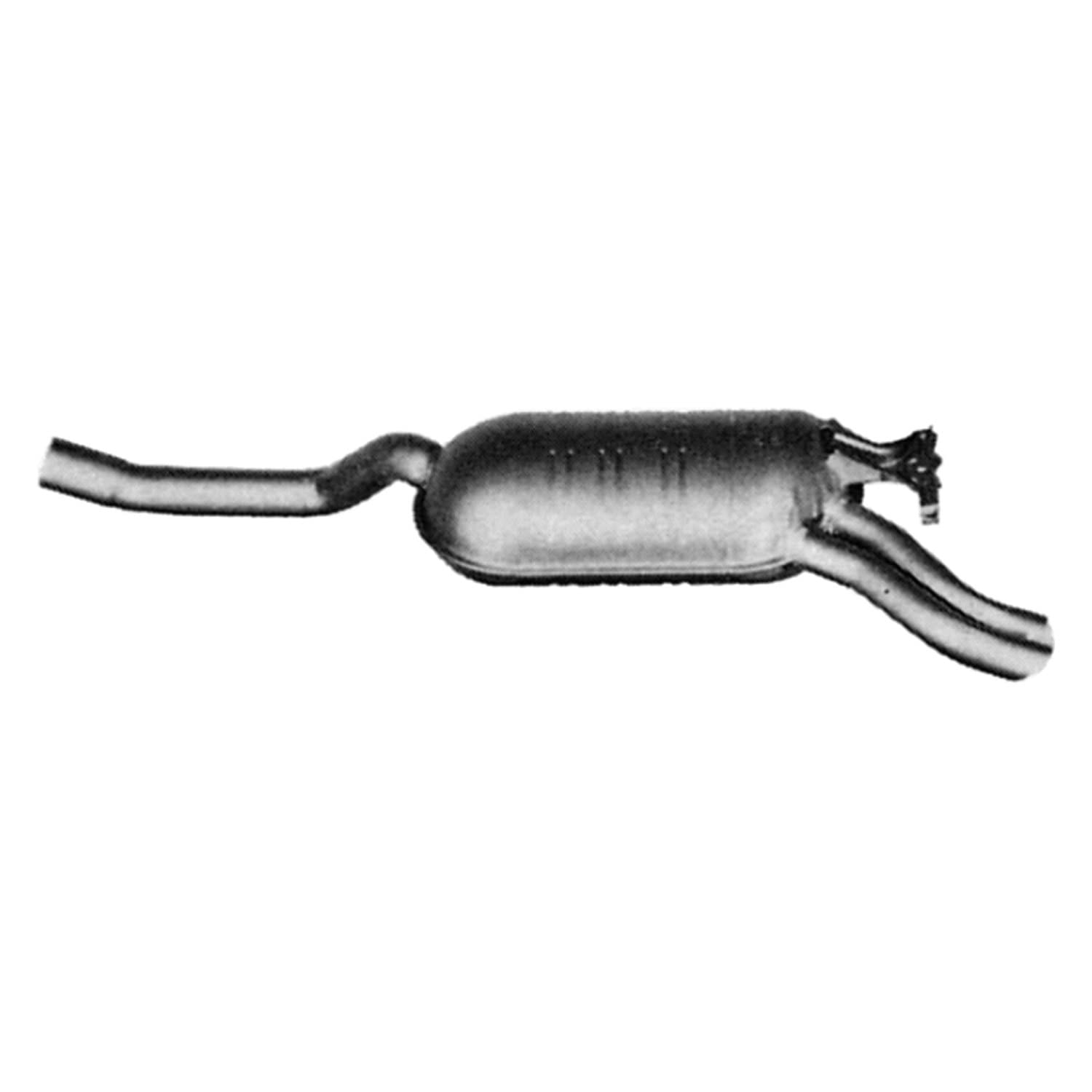 Rear Ansa ME8247 Exhaust Muffler