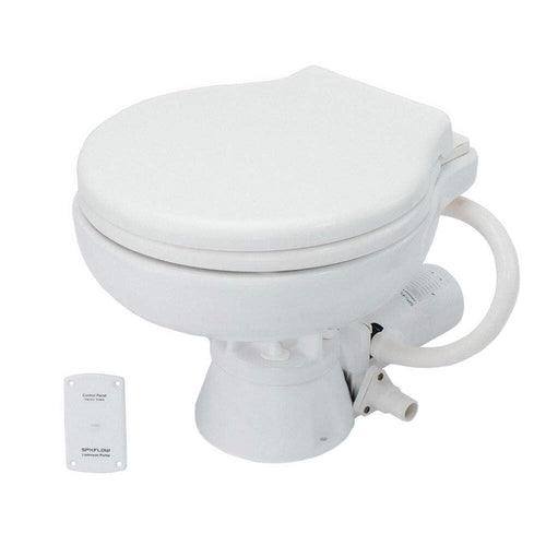 AquaT Johnson Pump Electric Marine Toilet - Super Compact - 12V