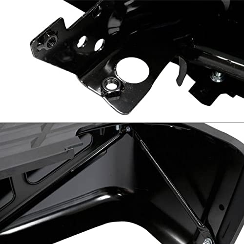 OEM Style Xtune Steel Rear Bumper (RB-CS07-SET-WS-BK)