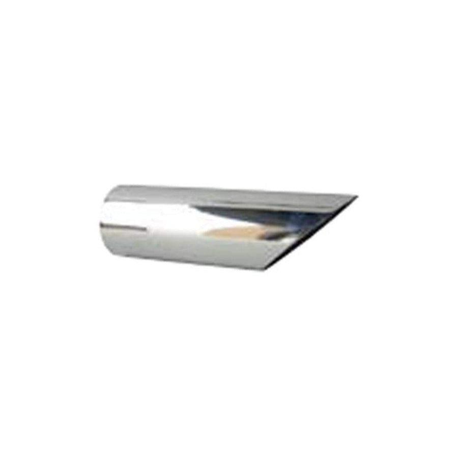 Pypes Exhaust 3" Inlet/Outlet EVT50 9" Long Polished Stainless Steel Slip Fit Slant Cut Universal Exhaust Tip-Pair