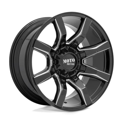 Moto Metal 20X10 MO804 G-BLK MILL 12MM 5X5.0/5.5 - MO80421035912