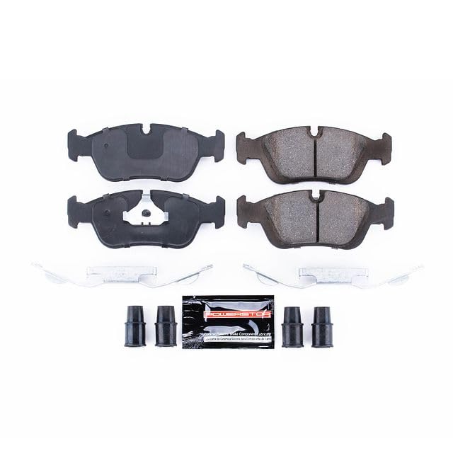 Power Stop Z23-558 Z23 Sport Ceramic Brake Pads with Hardware Front For BMW 318i, 318is, 318ti, 320i, 3, 323i, 323is, 325Ci, 325i, 325i, 3, 325is, 325xi, 3, 328i, 328is, Z3, Z4 [Model Specific]