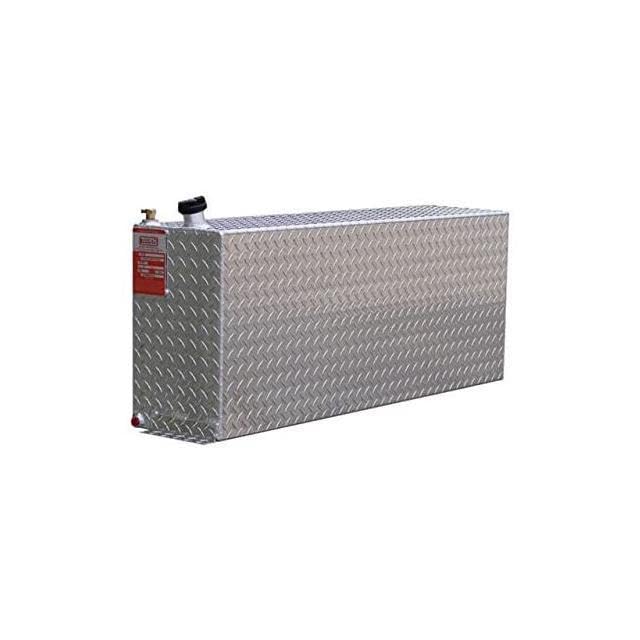 41 Gal Aluminum Tank Industries Rectangle Gasoline Auxiliary Tank AUX41RG