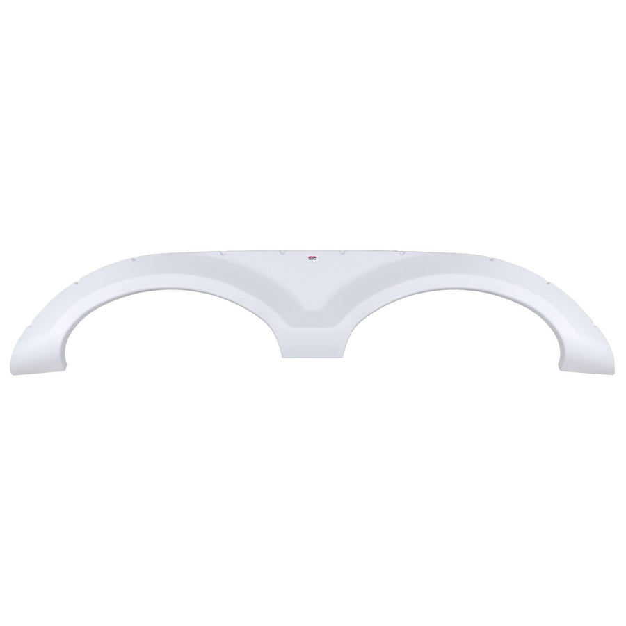 Tandem Axle Fender Skirt Icon 15775 for Forest River - Polar White