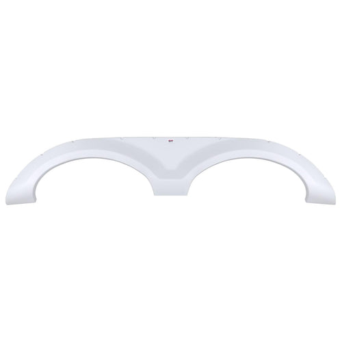 Tandem Axle Fender Skirt Icon 15775 for Forest River - Polar White