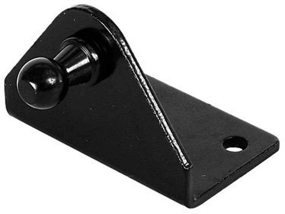 Gas Prop Bracket RV Designer G835, 1 inch Angled, 2 Per Pack, Exterior Hardware