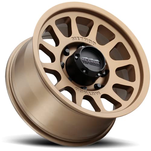 703 Method Race Wheels Bronze Wheel with Method (17 x 9. inches /8 x 6 mm, -12 mm Offset)