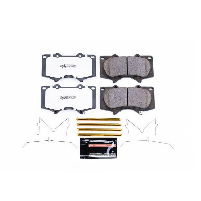 Z36 Truck & Tow Power Stop Z36-976B Front Carbon-Fiber Ceramic Brake Pads