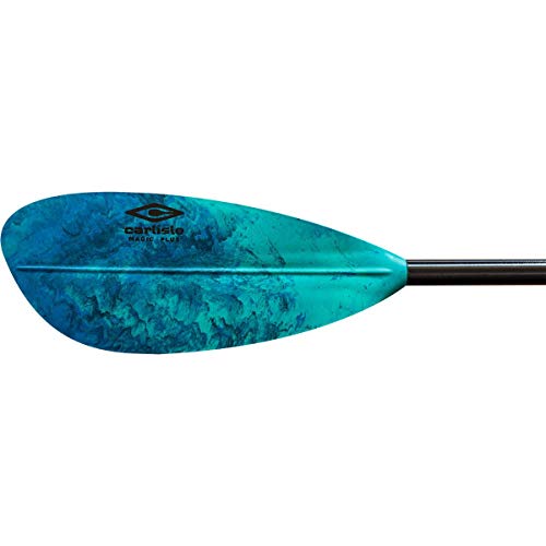Magic Plus Carlisle Kayak Paddle with Polypropylene Blades and Wrapped Fiberglass Shaft, 240cm - Seaglass