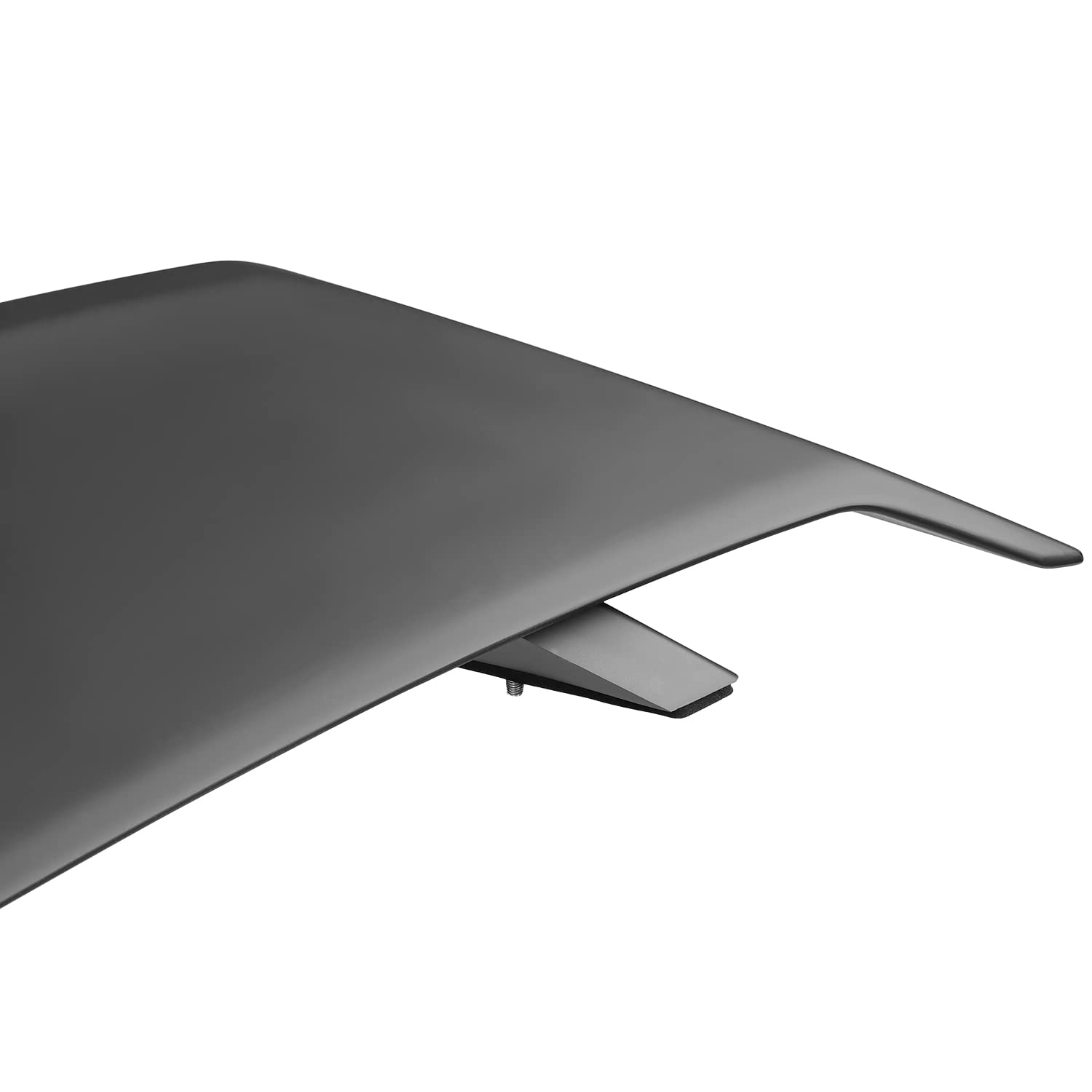 4-Pedestal Style Spec-D Tuning Matte Black ABS Rear Trunk Spoiler for 2010-2014 Ford Mustang GT Models