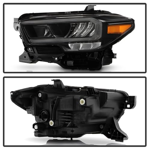 Toyota Tacoma 16-22 Spyder (xTune) Full LED w/DRL (OE Full LED fit on Halogen w/DRL Model) Headlight - Black