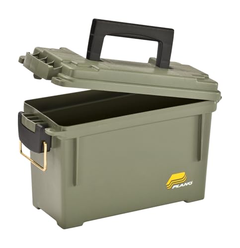 131250 Plano 131250 Ammo Box, OD Green 131250,4.80 x 7.40 x 11.60 inches
