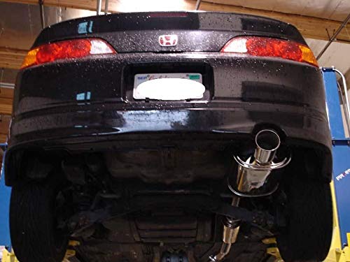 Stainless Steel Megan Racing MR-CBS-AR02NS Cat-Back Exhaust System