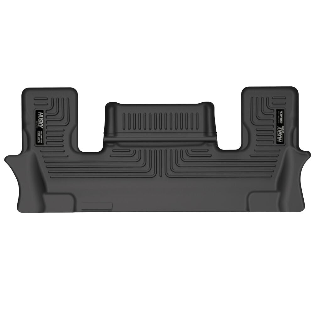 Husky Liners X-act Contour Floor Mats | 2nd Row, 1-pc Black Fits 2020-2026 Ford Explorer w/ 2nd Row Bench or Bucket Seats with Console - 55221