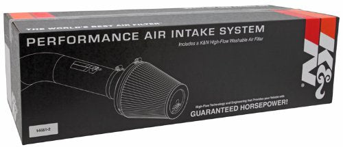Cold Air Intake System K&N: High-Flow Air Filter, Increase Performance & Towing: Compatible with 2011-2014 FORD F150, 77-2581KP