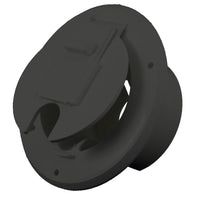Round JR Products S-23-12-A Black Cord Hatch