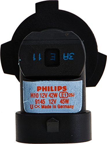 9145B1 Philips Standard Halogen Replacement Front Fog Bulb, 1 Pack