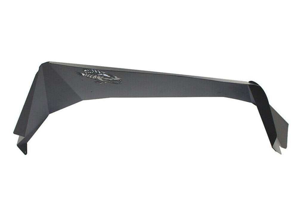 Offroad FISHBONE FB33073 Jeep Logo Aluminum Inner Fenders 07-18 Wrangler JK Black Powdercoat
