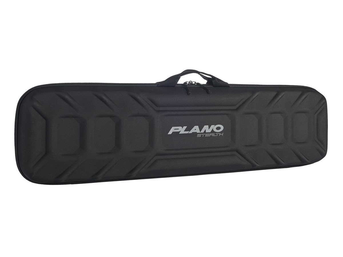 Plano Pistol Stealth Case, Durable, Lightweight Gun Carrying Case for Single Pistol and Accessories, Lockable Dual Zipper Pulls with EVA Construction