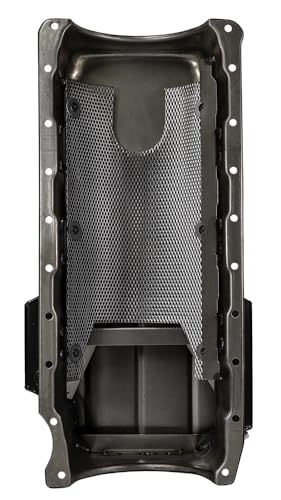 Moroso Steel T-Sump Style 20421 Oil Pan, Fits Big Block Chevy Gen V/VI Engines in Camaro, Chevelle, Nova and others, Road Race Baffle