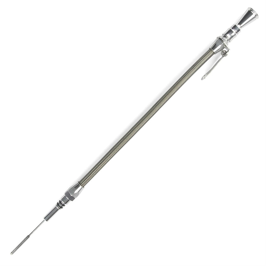 Brite Flexible Engine Dipstick Lokar 1220124 with Lock for Ford 302 Anchor-Tight
