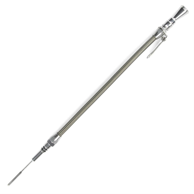 Brite Flexible Engine Dipstick Lokar 1220124 with Lock for Ford 302 Anchor-Tight