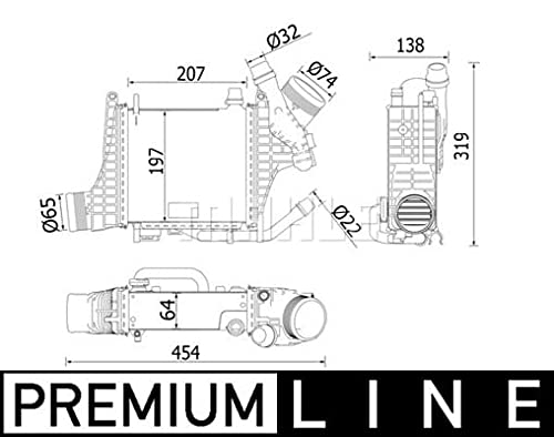 Intercooler BEHR CI 541 000P