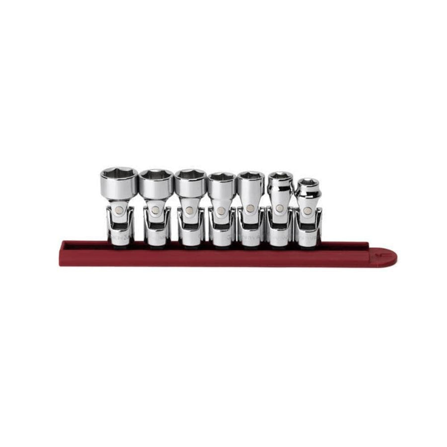 7 Pc. GEARWRENCH 3/8" Drive 6 Pt. Flex Socket Set, SAE - 80564